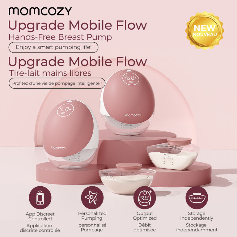 Tire-lait portable Momcozy M9 avec application
